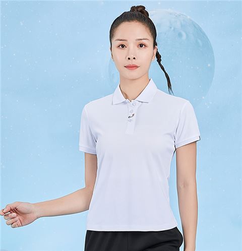 广州夏季翻领短袖运动t恤衫定制工厂883131/883132