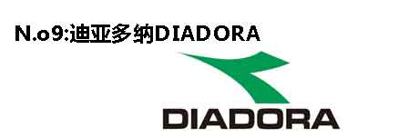 世界名牌运动服标志及介绍：diadora