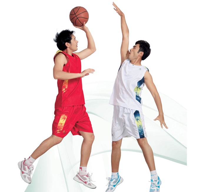 思腾篮球服