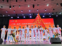 思腾体育祝贺广州南沙龙舟队出征澳大利亚勇夺冠军
