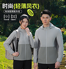 时尚轻薄风衣 W266355/W266356